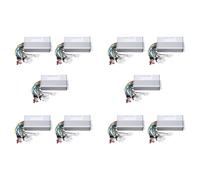 Kznifmk 10X Controlador EléCtrico de 48 V, 60 V, 64 V, 72 V, 1000 W, 1500 W, 12 Tubos, Modo Dual, Controlador Sin Escobillas para Bicicleta EléCtrica, Motor de Velocidad