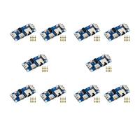 Kznifmk 10X HUB Ethernet/USB Hat (B) para 4B / 3B + / 3A + / 2B / Zero/Zero con Zero WH, con 1 Puerto Ethernet RJ45