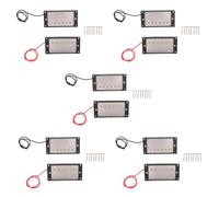 Kznifmk 10X Pastillas de Doble Bobina Humbucker Mástil Y Puente Compatible Con Guitarra Eléctrica de Estilo LP