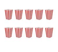 Kznifmk 120 Cinema Treat Party Pequeñas Bolsas de Dulces para Palomitas de Maíz Cajas, Rojo