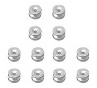 Kznifmk 12X Caja de Herramientas para Equipaje Trasero Superior para Motocicleta, Caja, Soporte para Maletero, Espaciadores de Almohadilla, Accesorios de Hebilla Universal