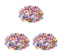 Kznifmk 1500 Piezas 10Mm Bola Redonda Suave y Esponjosa de Pompones de Color Mezclado DecoracióN de Bricolaje y Suministros de Hobby