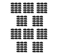 Kznifmk 150Pcs Boquilla de Goma Tapa Clip Ligadura Proteger Punta Delicada para Flauta Clarinete Saxofón Sax Piezas Accesorios