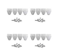 Kznifmk 16 Piezas de Repuesto Repuestos Metal Lug Lifting Lug RC Cocher para 1/16 B14 B24 B16 Camión con Conjunto de Tornillos Accesorios