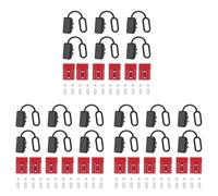 Kznifmk 18 Juegos de Conector Rápido de Batería de Calibre 6-10 50A 12-36V Kit de Enchufe de Arnés de Cables de Desconexión Rápida de Batería Enchufe Rápido de Batería A