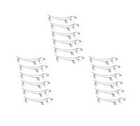 Kznifmk 18 Piezas Soporte de Palillos de Perro Pequeño Soporte de Palillos Dachshund Aleación de Zinc Tenedor Soporte de Cuchara Vajilla Soporte Herramienta
