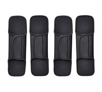 Kznifmk 2 Par de Almohadillas Antideslizantes para Correa de Hombro, Cojines de Repuesto Suaves Y Cómodos para Bolsos de Negocios, Mochila Escolar, Mochila de Senderismo