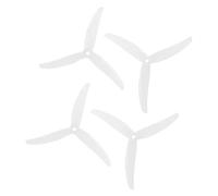 Kznifmk 2 Pares de Hélices de 5 Pulgadas, 4,9 X 3,3 X 3, Hélice de 3 Palas CCW + CW para Piezas de Bricolaje de Drones RC FPV, Color