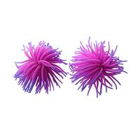 Kznifmk 2 pcs Coral De Silione para Decorar El Acuario Tanque De Pescados -