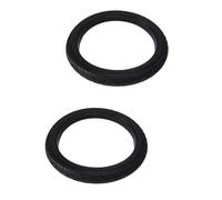Kznifmk 2 Piezas 16 Pulgadas 16 X 1.75 NeumáTicos SóLidos para Bicicleta NeumáTicos para Bicicleta 16 X 1.75 NeumáTicos Antideslizantes de Caucho Negro NeumáTico para Ciclismo