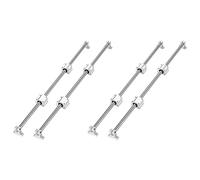 Kznifmk 20 Piezas/Juego de Eje óptico Eje Lineal OD12mm 400mm + SCS12UU Asiento de Rodamiento Lineal + SK12 Soporte de Rodamiento 12mm 400mm