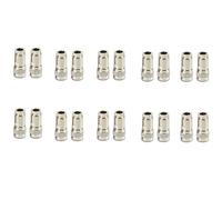 Kznifmk 20 Piezas Tipo N Abrazadera Macho RG8 LMR400 RG165 RG213 7D- Conector Coaxial