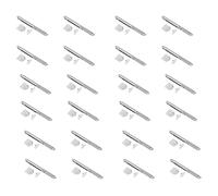 Kznifmk 20 Unids/Lote Cabinet Glides Adaptador de Suave para Cualquier Montaje Lateral Cajón Amortiguador Deslizante Amortiguador Armario