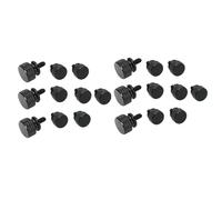 Kznifmk 20 Unids/Lote UNC6-32 M3.5 Tornillo de Mano para Soporte de GPU PSU Caja de Computadora Tornillos de Panel Lateral Ensamblaje de PC RefrigeracióN por Agua Negro