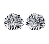 Kznifmk 2000 Piezas de Ojos Móviles Ojos Saltones Autoadhesivos para Manualidades de Bricolaje álbumes de Recortes, Manualidades para Festivales Fabricación de Muñecas Juguetes Ojos 8 mm