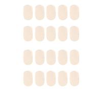 Kznifmk 20X Almohadilla Piel Oveja para Cuerdas CóDigo Violonchelo,Ranura para Cuerdas e y Ranura para Cuerdas Qin A,Almohadilla para Cuerdas Piel Oveja para Viola y Viola (PequeñA)