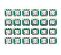 Kznifmk 20X Dual Band Realtek RTL8821 AW-CB161H Tarjeta WiFi WLAN Bluetooth 4.0 Combo Inalámbrico Medio Mini Adaptador PCI-E 433Mbps 802.11Ac