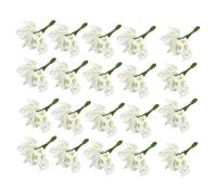 Kznifmk 240Pcs Mini Calla Ramo de Flores Artificiales DecoracióN de la Boda DIY Guirnalda Regalo