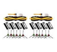 Kznifmk 26 Piezas para OZMO T8 T9 N8Pro Robot Aspirador Bolsa de Polvo Filtro Accesorios de PañO de Fregona Desechables