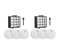 Kznifmk 2Conjunto Filtros de Repuesto para Aspiradora Vertical DuoClean PowerFin AZ2000, AZ2000W, AZ2002, Parte XFFKAZ2000, XHFAZ2000