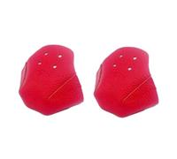 Kznifmk 2PCS Cubierta del Dedo del Pie para Patines, Cubierta del Dedo del PatíN, Cubierta Reemplazable del Zapato del Patinaje sobre Ruedas (Rojo)