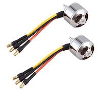 Kznifmk 2X 2627 4200KV RC Sin Escobillas BLDC out Runner Motor para Control Remoto Modelo 300 400 Clase Helicópteros Barcos