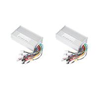 Kznifmk 2X 36-48V 500W Motor DC Sin Escobillas Caja de Control de Velocidad Bicicleta EléCtrica Scooter