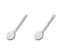 Kznifmk 2X Aplicador de Loción para la Piel del Cuerpo del Baño para la Espalda, Cepillo para Después de la Ducha, Almohadilla de Esponja