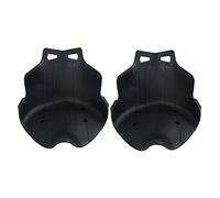 Kznifmk 2X Asiento de Plástico para Kart Hoverboard Asiento Accesorio Kart Accesorios Adultos Niños Negro