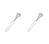 Kznifmk 2X Batidor de Resorte de Acero Inoxidable, Batidor de Alambre para Crema, Batidor de Huevos, Batidora Manual para Salsa y Crema, Accesorios de Herramientas de Cocina para Mezclar