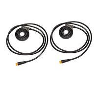 Kznifmk 2X Bicicletas Eléctricas Sensor de Pas E-Bike Kit de ConversiónUna Prueba de Agua Piezas E-Bike Pas Asistente Sensor KT-V12L