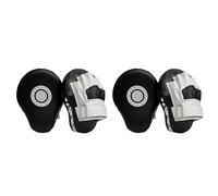 Kznifmk 2X Boxeo Punzón de Guantes de Enfoque, Objetivo Almohadillas de Mano de Entrenamiento para Karate, Muay Thai Kick, Sparring, Dojo, Artes Marciales