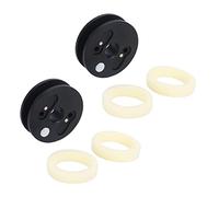 Kznifmk 2X Buje Simulado Soporte para Cadena de Bicicleta Soporte para Cadena de Bicicleta Herramienta de Retención para Limpieza de Bicicletas Transporte Lubricación Almacenamiento