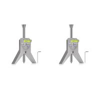 Kznifmk 2X Buscador del Centro de la TuberíA con Cabezal de Centrado para Medir el DiáMetro de la TuberíA de MáS de 0,5 Pulgadas y Hasta el del PunzóN del Centro de la TuberíA