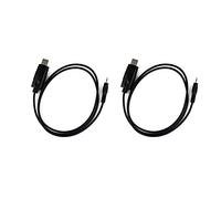 Kznifmk 2X Cable de Programacion USB para GP88S GP2000 GP3688 GP3188 CP040 CP160 CP200 EP450 Walkie Talkie