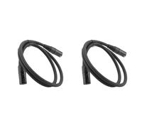 Kznifmk 2X Cable Ethercon CAT6 Conector RJ45 Compatible con EtherCON para Configuraciones de Estudio, Giras, ProduccióN de Escenarios, Conciertos 1 Metro