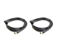 Kznifmk 2X Cable FireWire IEEE 1394B Cable de Datos de 9 A 6 800 Mbps (1,8 Metros)