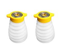 Kznifmk 2X Colector de Polvo de Taladro Taladro de Cubierta Antipolvo Colector de Cubierta de Polvo de Taladro Escalable de Goma para Techo Tazón de Polvo de Martillo Eléctrico