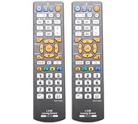 Kznifmk 2X Controlador de Control Remoto Inteligente Universal con Función de Aprendizaje para TV Sat CBL