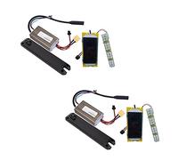 Kznifmk 2X Controlador de Placa Base de Scooter, Pantalla de Visualización de Scooter Eléctrico, Accesorios de Repuesto de Monopatín para S1 S2 S3