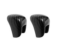 Kznifmk 2X Cubierta de Decorativa de Perilla de Cambio de Marchas ABS de Fibra de Carbono para 11Th 2022-2023 para Accord 2018-2022