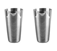 Kznifmk 2X de Gramo de Nieve de Té de Leche AnticaíDa de Acero Inoxidable Espesado, de Batido de Cerveza, de Café, Leche, Tienda de Té, Mezcladora