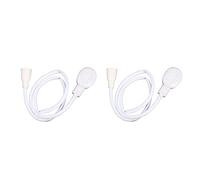 Kznifmk 2X Ducha de Cabello Cabezal de Rociado de Agua Tubo de Manguera Baño Champú Mezclador de Baño Grifo