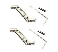 Kznifmk 2X Eje de TransmisióN CVD de Metal Mejorado para 1/10 D12 1/16 C14 C24 C34 B14 B24 B16 B36 RC Coche Piezas de Accesorios