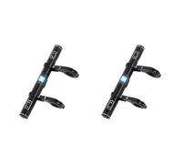Kznifmk 2X Extensor de Manillar de Bicicleta Soporte de ExtensióN de Manillar de Bicicleta USB para Sujetar VelocíMetro de Bicicleta, Accesorios de Bicicleta GPS