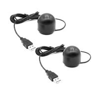 Kznifmk 2X GNSS GLONASS MóDulo de Antena del Receptor Salida USB Receptor GPS USB G-Mouse, Mejor Que el MóDulo BU-353S4 TOPGNSS