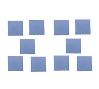 Kznifmk 2X GPU CPU Disipador de Almohadilla de Silicona Conductora de Enfriamiento 100 mm x 100 mm x 1 mm Almohadilla Térmica