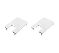 Kznifmk 2X MáQuina de Coser Patas Plegables Duro ABS Tablero de Mesa de ExtensióN para 505A Partes de MáQuinas de Coser