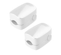 Kznifmk 2X Mini MáQuina de Fototerapia de UñAs, Removedor Recargable Eficaz, ReparacióN de DañOs, Limpieza de UñAs, LáMpara ElectróNica,