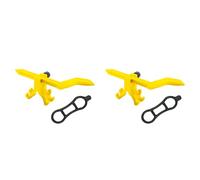 Kznifmk 2X Mini Soporte de AlineacióN de Ruedas de Bicicleta Herramientas de Ajuste de Llantas de Bicicleta Herramientas de ReparacióN de Ruedas de Bicicleta Amarillo